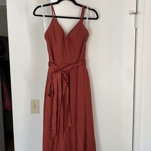 David’s bridal cinnamon dress